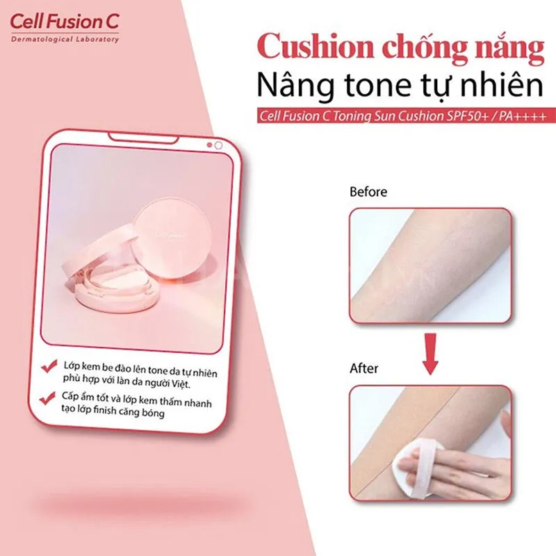 Cushion Chống Nắng Cell Fusion C