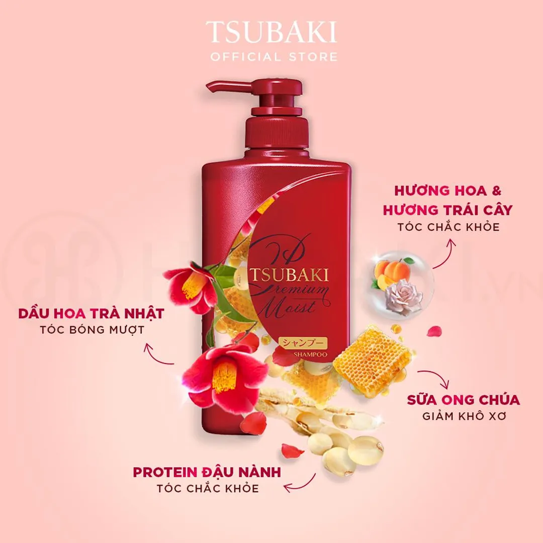 Dầu Gội Tsubaki Premium Shampoo