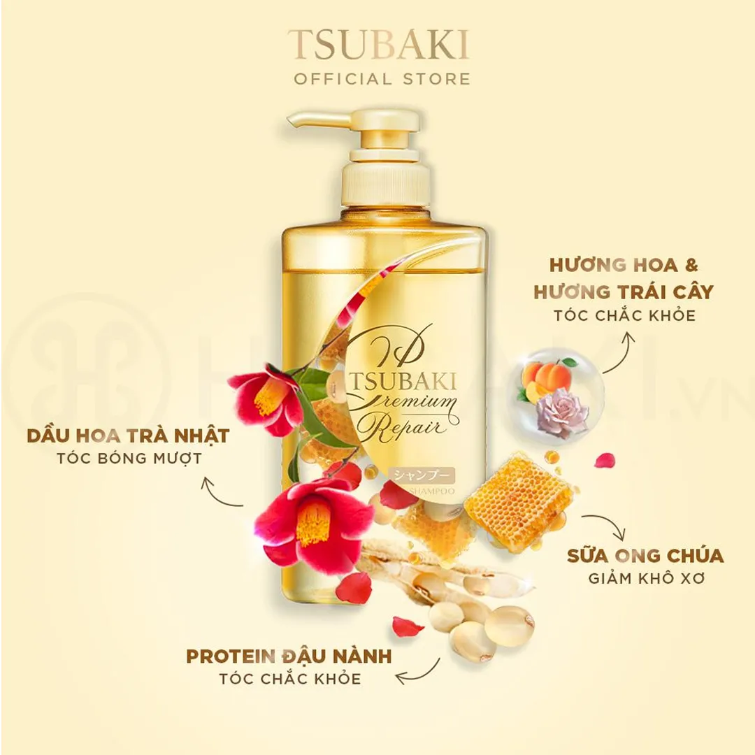 Dầu Gội Tsubaki Premium Shampoo
