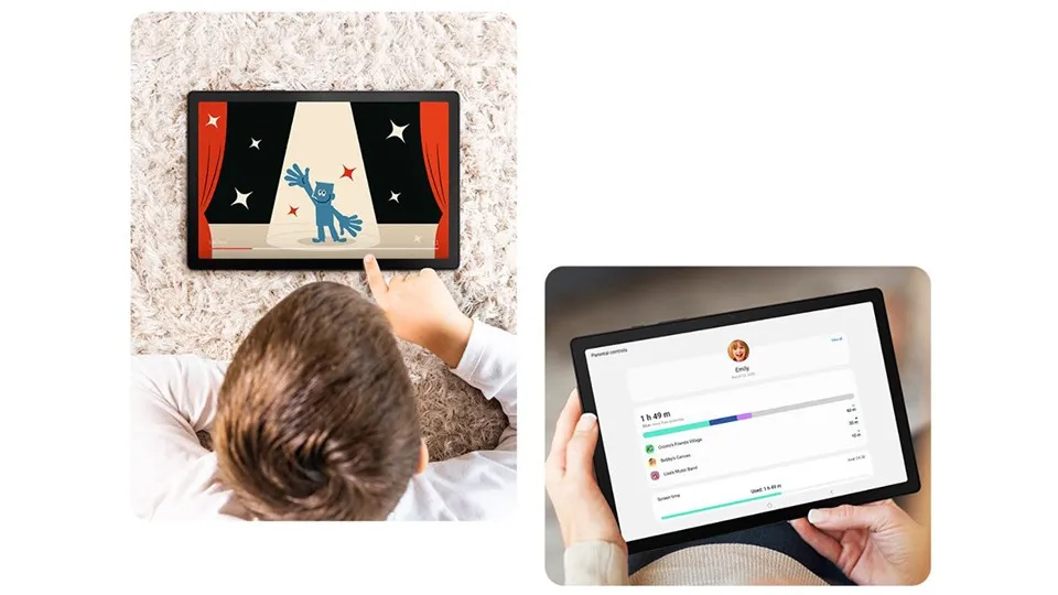 Galaxy Tab A8 2022 | An toàn, thân thiện và bổ ích với Samsung Kids